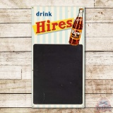Drink Hires w/ Bottle Metal Menu Board Sign TAC 8.75