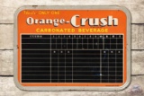 1939 Orange-Crush Score Board Metal Sign TAC 7
