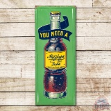 You Need A NuGrape Soda & Bottle Metal Sign TAC 7.75