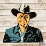Bond Bread Hop-a-Long Cassidy Metal Sign TAC 9