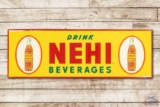 1956 Drink Nehi Beverages & Bottles Metal Sign TAC 8.5