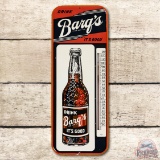 Drink Barq's & Bottle Metal Thermometer TAC 9+