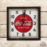 Drink Coca Cola In Bottles Advertising Clock TAC 7.5