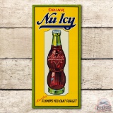 Drink Nu Icy & Bottle Metal Sign TAC 8.9