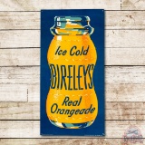 Ice Cold Bireley's Real Orangeade Metal Sign TAC 8.75