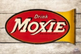 Drink Moxie Metal Flange Sign TAC 8