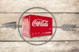 Drink Coca-Cola Cooler Metal Sign & Arrow Backing TAC 9.25