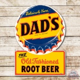 Dad's The Old Fashioned Root Beer & Logo Metal Sign TAC