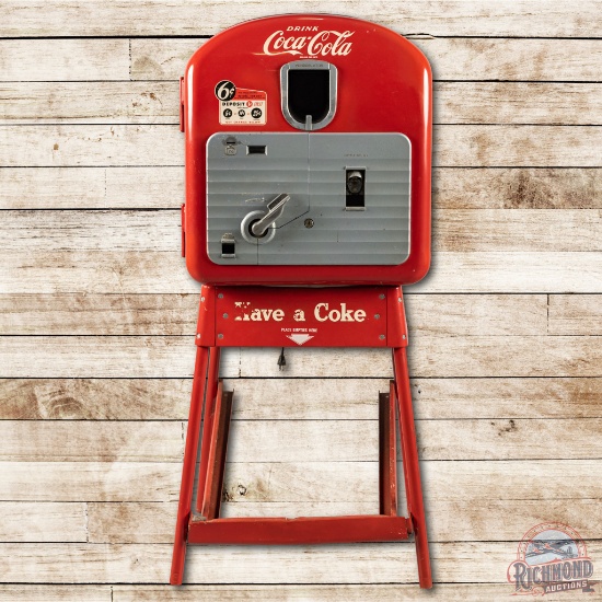 Vendo Vendorlator 27 Coca-Cola Vending Machine & Stand