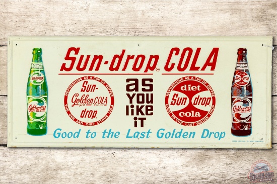 Sun Drop Cola As You Like It Embossed Tin Sign