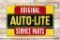 1938 Auto-Lite Original Service Parts Double Sided Hanging 3D Bubble Sign