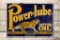 Powerlube Motor Oil Double Sided Porcelain Sign