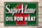 Sinclair HC Gasoline + Superflame Oil For Heat Double Sided Porcelain Sign