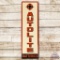 5' Autolite Batteries Tin Sign