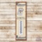 6' Piedmont The Virginia Cigarette Tobacco Porcelain Thermometer Sign