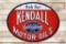 Ask for Kendall Motor Oils Double Sided Porcelain Sign