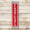 5' Sinclair Pennsylvania Motor Oil Vertical Porcelain Sign
