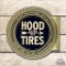 Early Rare Hood Extra-Ply Tires Tin Flange Sign