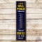 5' Chew Mail Pouch Tobacco Treat Yourself Porcelain Thermometer Sign