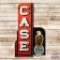 6' Case Vertical Double Sided Porcelain Neon Sign w/ Old Abe