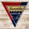 6' Seaside Gasoline Double Sided Porcelain ID Sign w/ Seagull