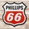 Excellent 6' Phillips 66 Double Sided Porcelain ID Sign