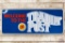 4' Chevrolet Welcome To The OK Tradin' Post Tin Sign