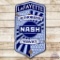 Nash Lafayette Authorized Service Double Sided Porcelain Sign