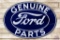 Genuine Ford Parts Oval Porcelain Sign