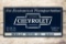Chevrolet For Economical Transportation Embossed Tin Sign