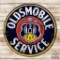 5' Oldsmobile Service & Crest Porcelain Neon Sign