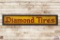 6' Diamond Tires Tin Sign & Wood Frame