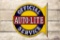 Auto-Lite Official Service Porcelain Flange Sign