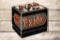 Exide Batteries Die Cut Tin Flange Sign
