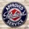 5' Packard Approved Service Dealership Double Sided Porcelain Sign & Ring