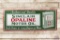 6' Sinclair Opaline Motor Oil Porcelain Sign w/ Can
