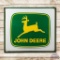 4' John Deere Lighted Dealership Sign w/ Leaping Deer