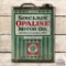 Sinclair Red Opaline Motor Oil Flat 1 Gallon Oil Can