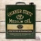 Quaker State Medium Motor Oil Flat 5 Quart Oil Can