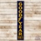 8' Goodyear Tires Porcelain Sign w/ Wingfoot Logo