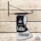 Legitimus Collins & Co Axes Cut Better & Last Longer Double Sided Porcelain Sign & Hanger