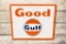 Good Gulf Porcelain Pump Plate Sign
