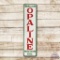 5' Sinclair Opaline Motor Oil Porcelain Self Framed Sign
