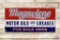 Magnolia Gasoline Magnolene Motor Oils For Sale Here Double Sided Porcelain Sign