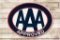 AAA Approved Double Sided Porcelain Sign