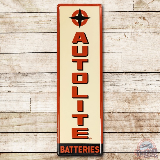 5' Autolite Batteries Tin Sign
