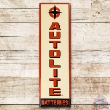 5' Autolite Batteries Tin Sign