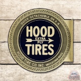 Early Rare Hood Extra-Ply Tires Tin Flange Sign