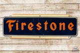 6' Firestone Tires Horizontal Tin Sign