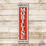 5' Sinclair Mobiline Pennsylvania Motor Oil Porcelain Sign